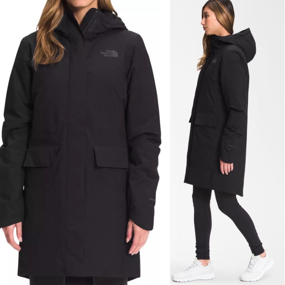 NWT The North Face City Breeze Insulated Parka in Black